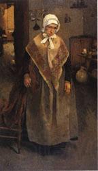 Leon Frederic Old Servant Woman Norge oil painting art